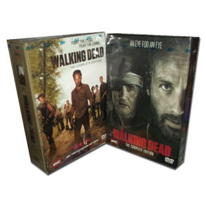 The Walking Dead Seasons 1-4 DVD Box Set - Click Image to Close